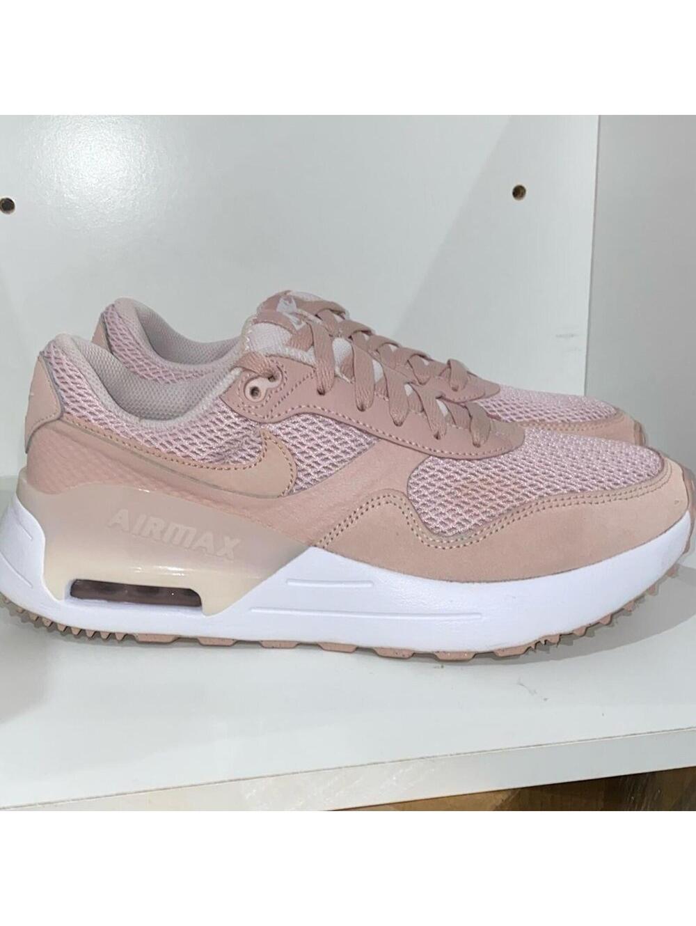 Nike Air Max Systems Women's Sneakers Size 9.5 Barely Rose